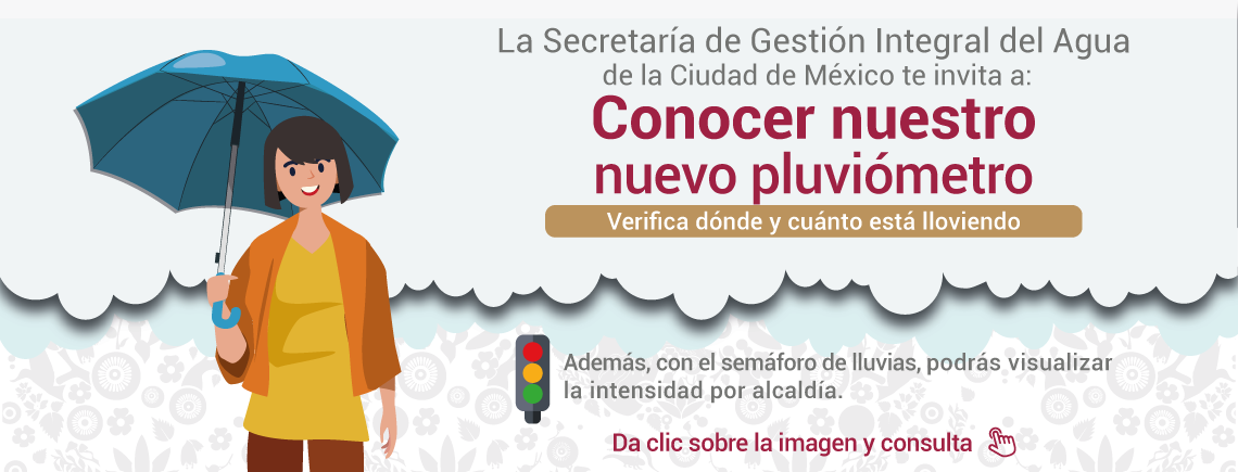 Nuevo pluviómetro SACMEX 🌧️⛈️