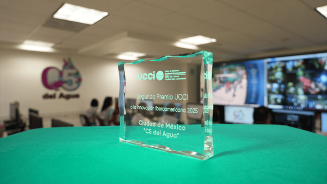 OBTIENE CIUDAD DE MÉXICO PREMIO INTERNACIONAL UCCI A LA INNOVACIÓN IBEROAMERICANA 2025